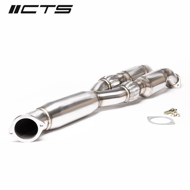 cts turbo y pipe mid pipe nissan gt r r35 4