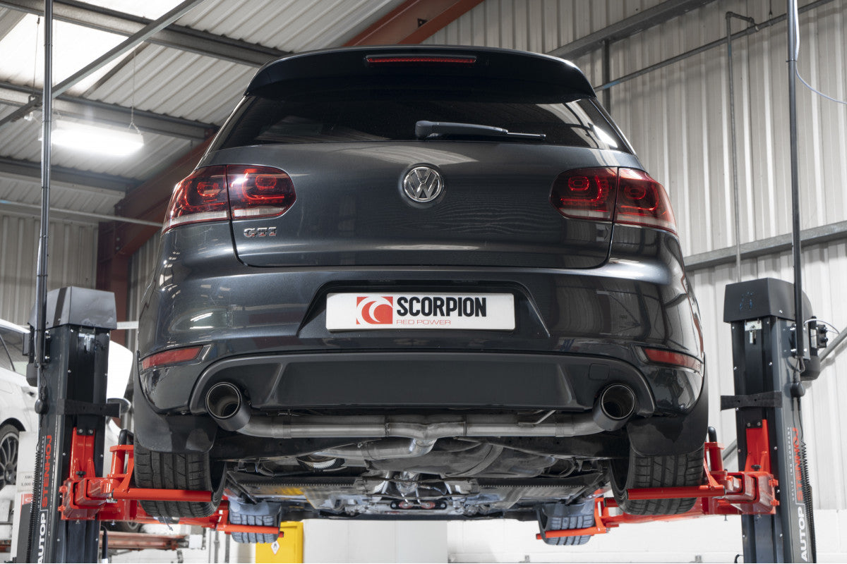 Scorpion Resonerend Predator Catback systeem VW Mk6 golf 04