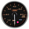 Prosport Supreme 52mm Brandstofdrukmeter Rood Wit