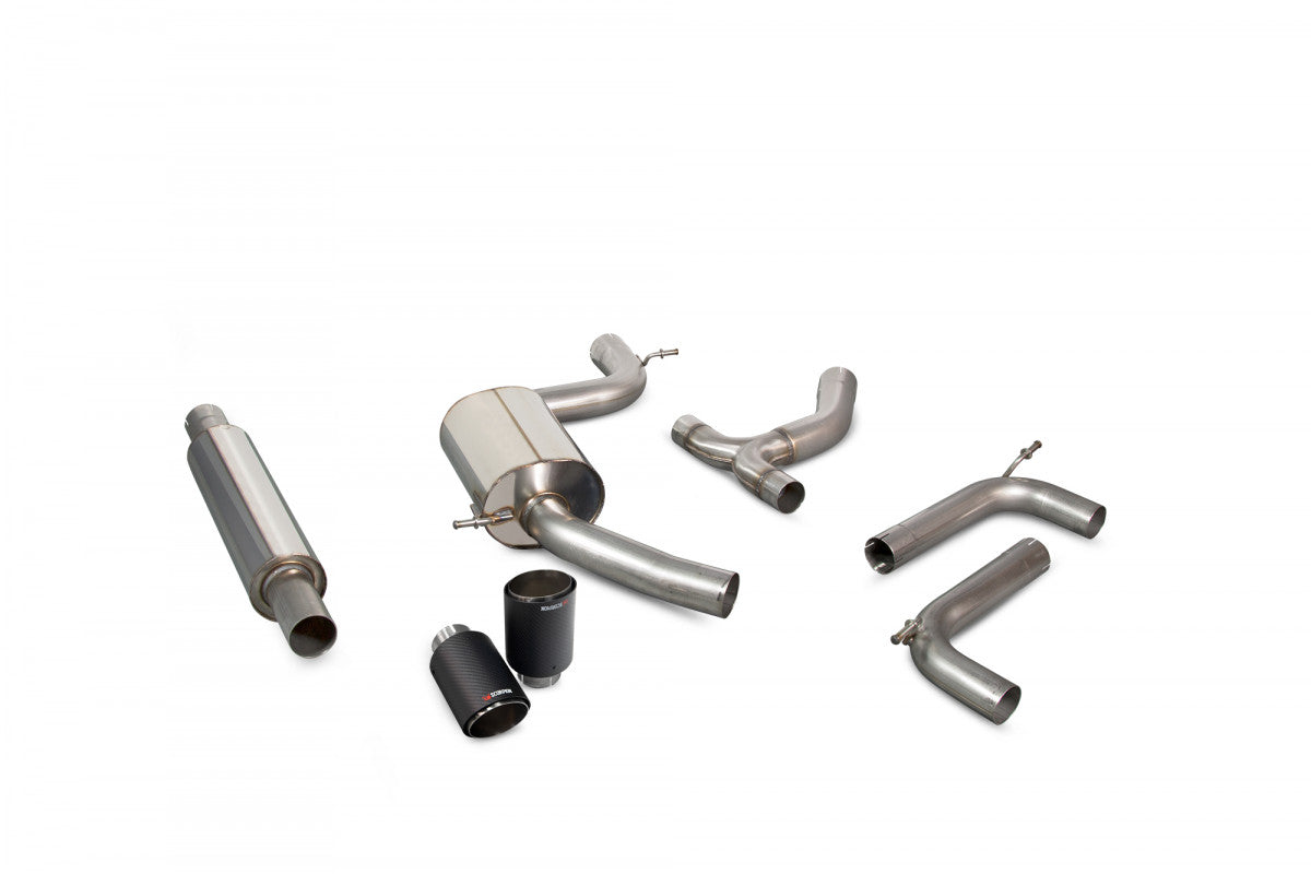 Sistema de escape Cat Back Scorpion Echoed para VW MK7 Golf 03