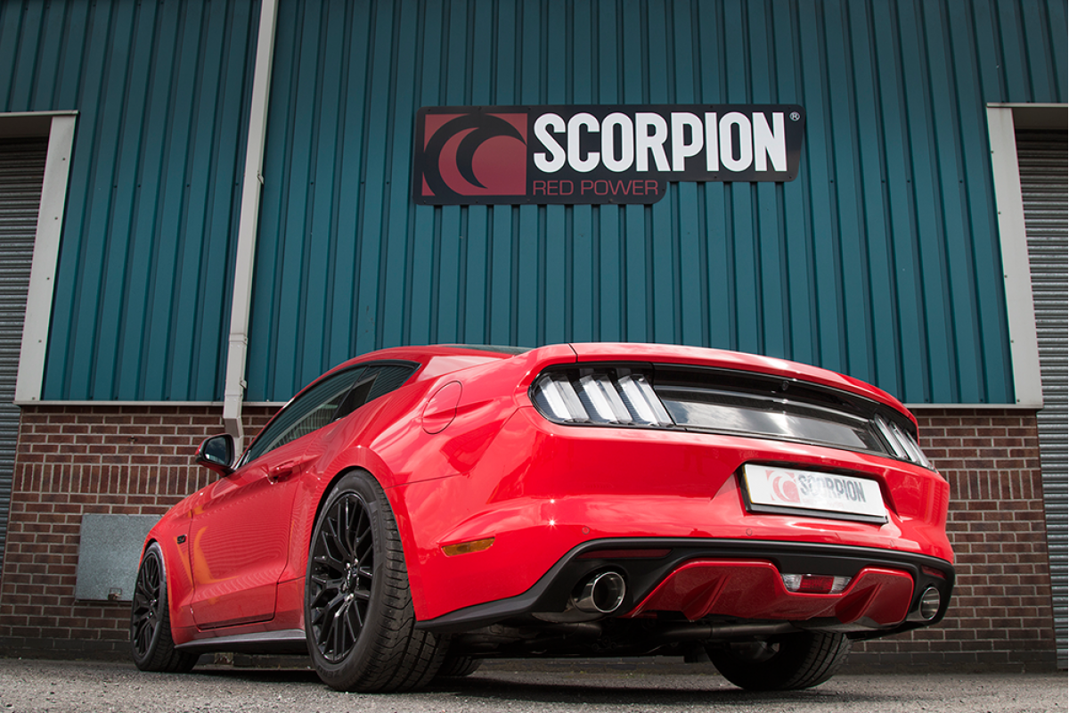 Scorpion Cat Back Systeem Ford Mustang 5.0 V8 GT 4