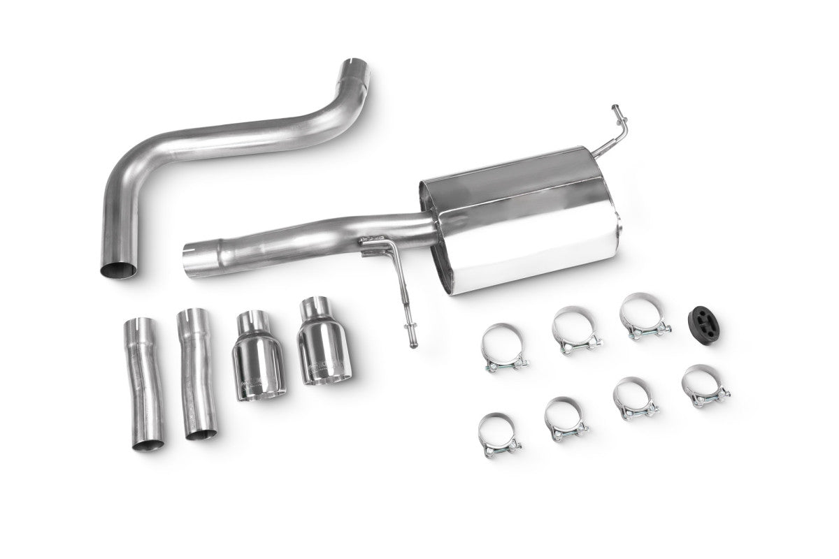 Silenciador trasero Scorpion solo para Ford MK7 Fiesta 1.0TEcoBoost 03