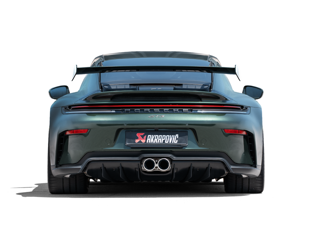 Akrapovic Slip-On Race uitlaat Porsche 992 GT3 / GT3 RS-4