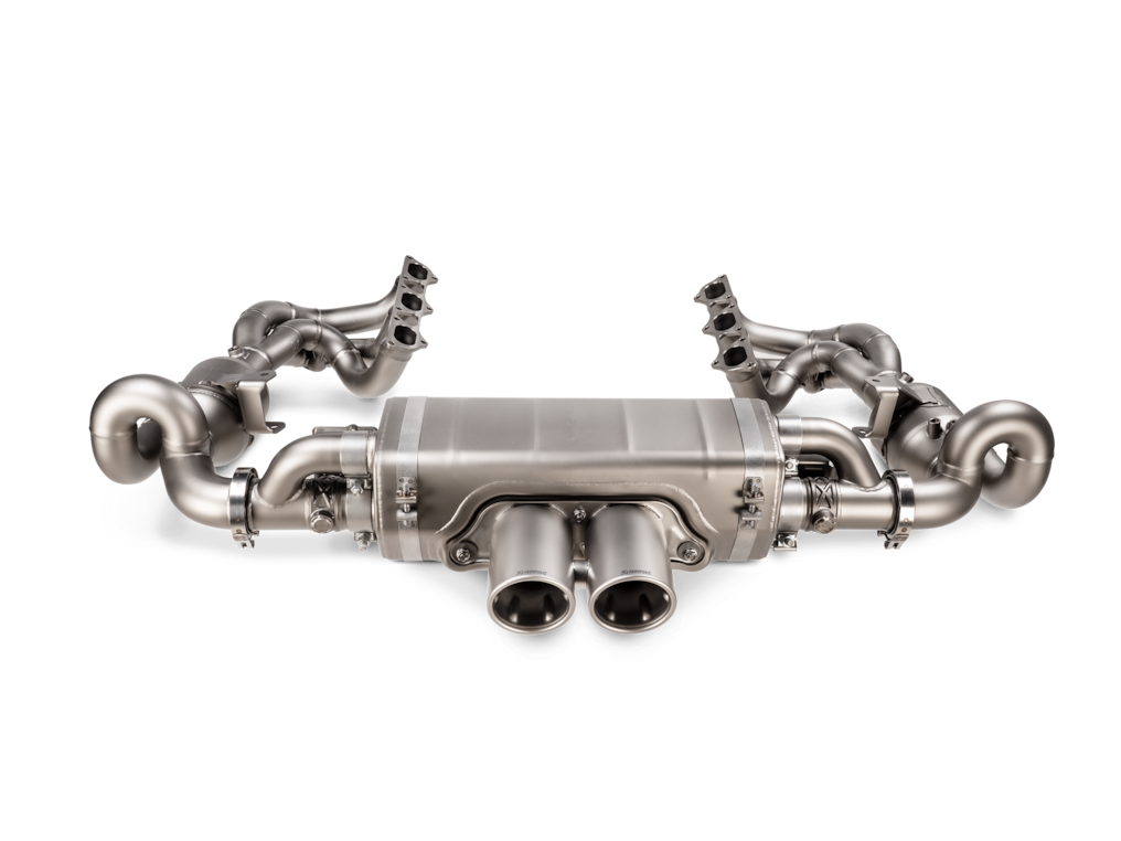 Akrapovic Slip-On Race uitlaat Porsche 992 GT3 / GT3 RS