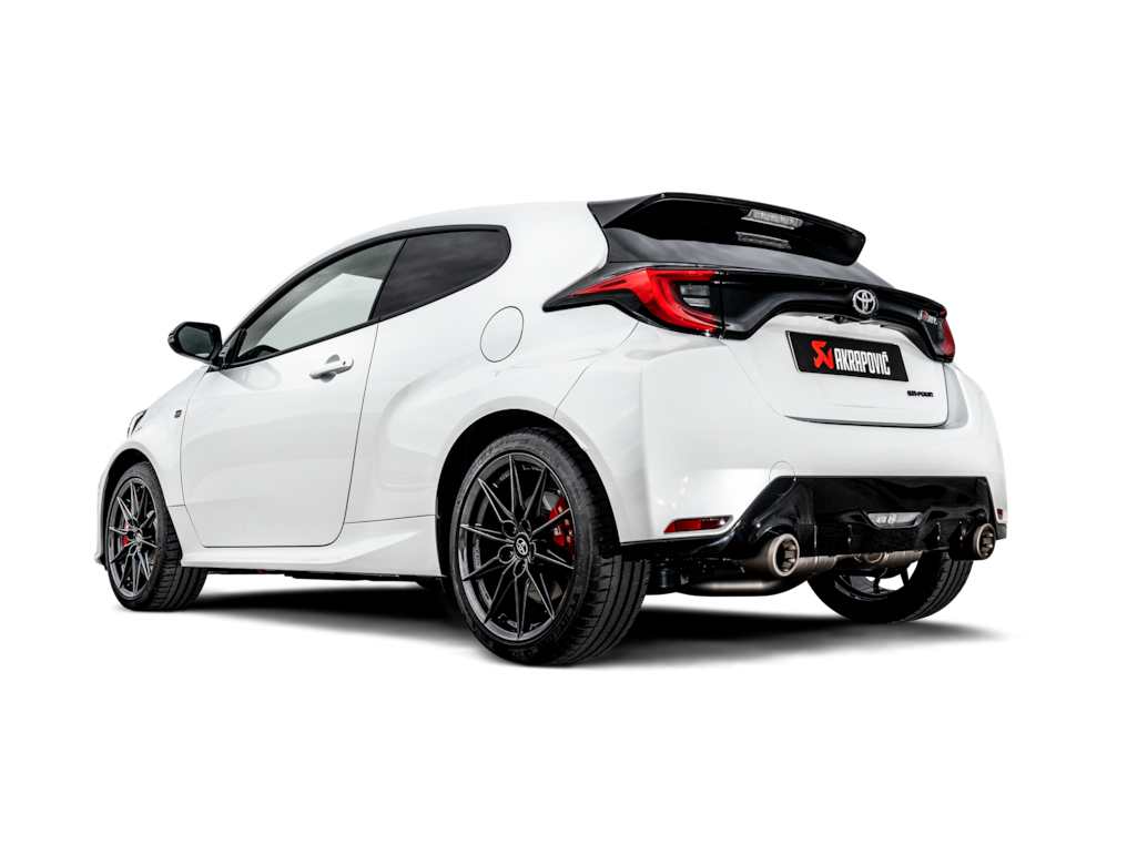 Akrapovic Slip-On uitlaat Toyota Yaris GR-3