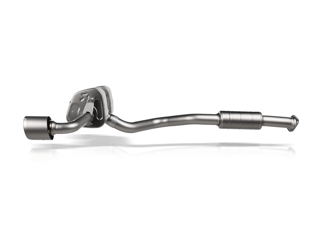 Akrapovic Slip-On uitlaat Toyota Yaris GR Gen.2-3