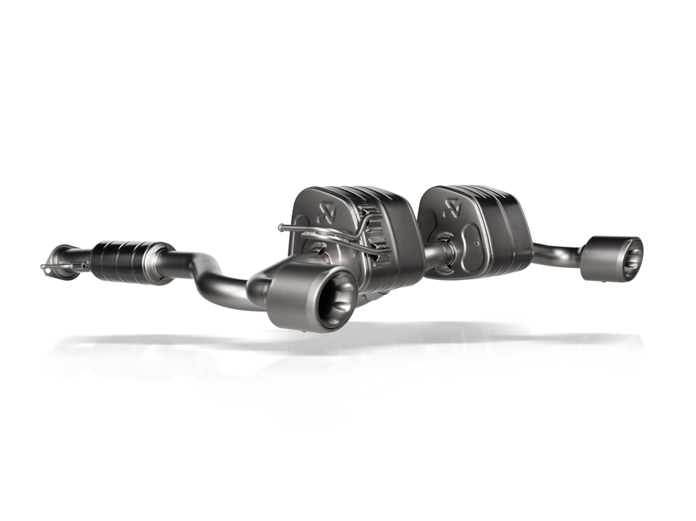 Akrapovic Slip-On uitlaat Toyota Yaris GR Gen.2