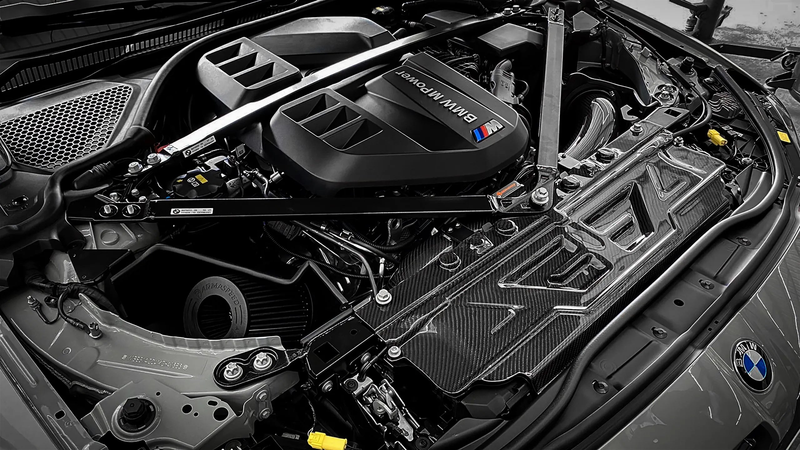Armaspeed Radiateur Carbon Fiber Cooling Slam Panel BMW M3 G80 / M4 G8x-2
