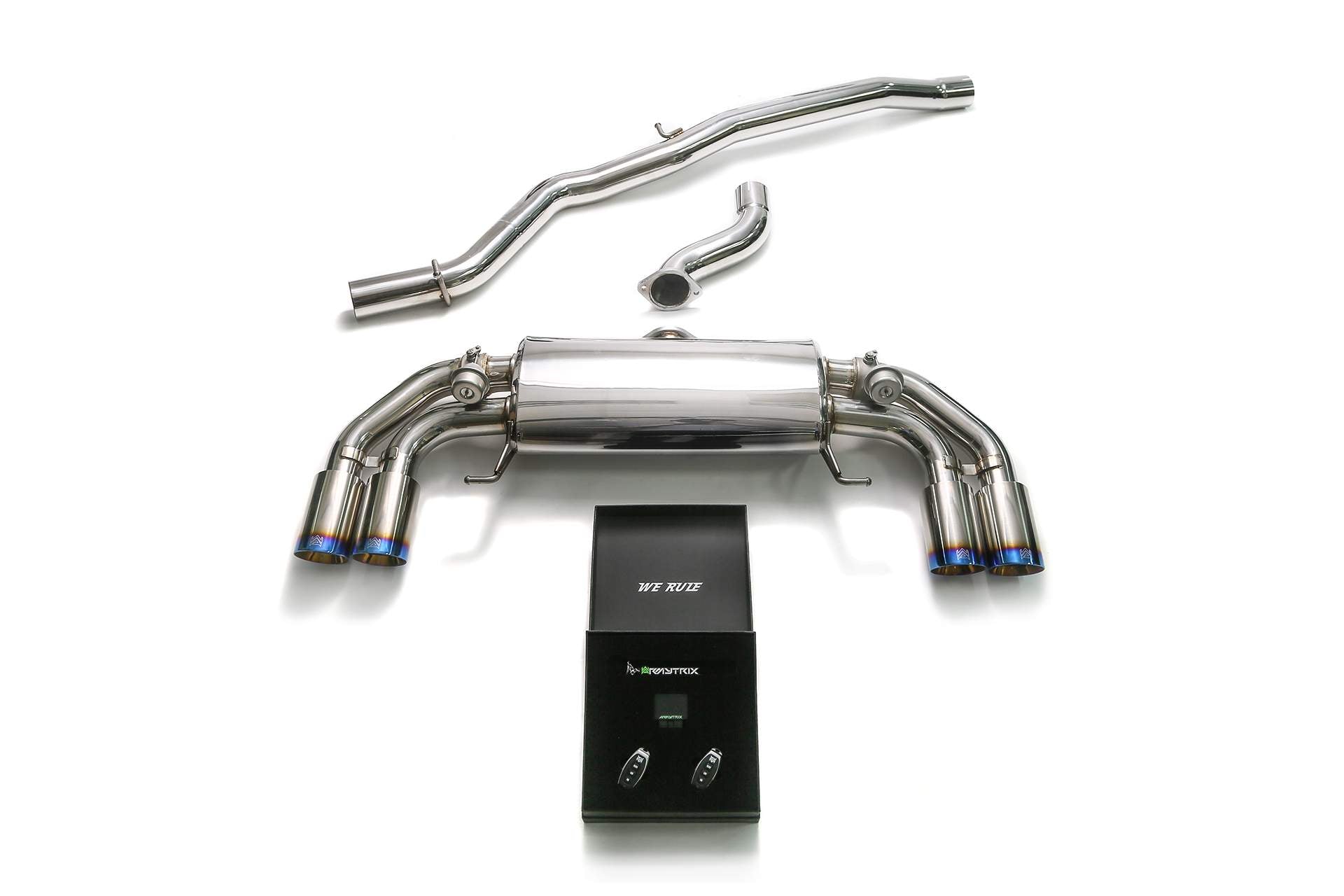 Scarico Catback Armytrix per Audi S1-1