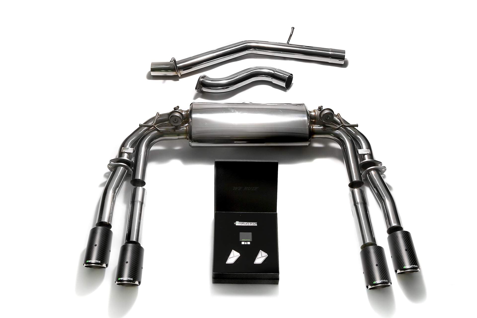 Scarico Catback Armytrix per Audi S3 8V Sedan-2