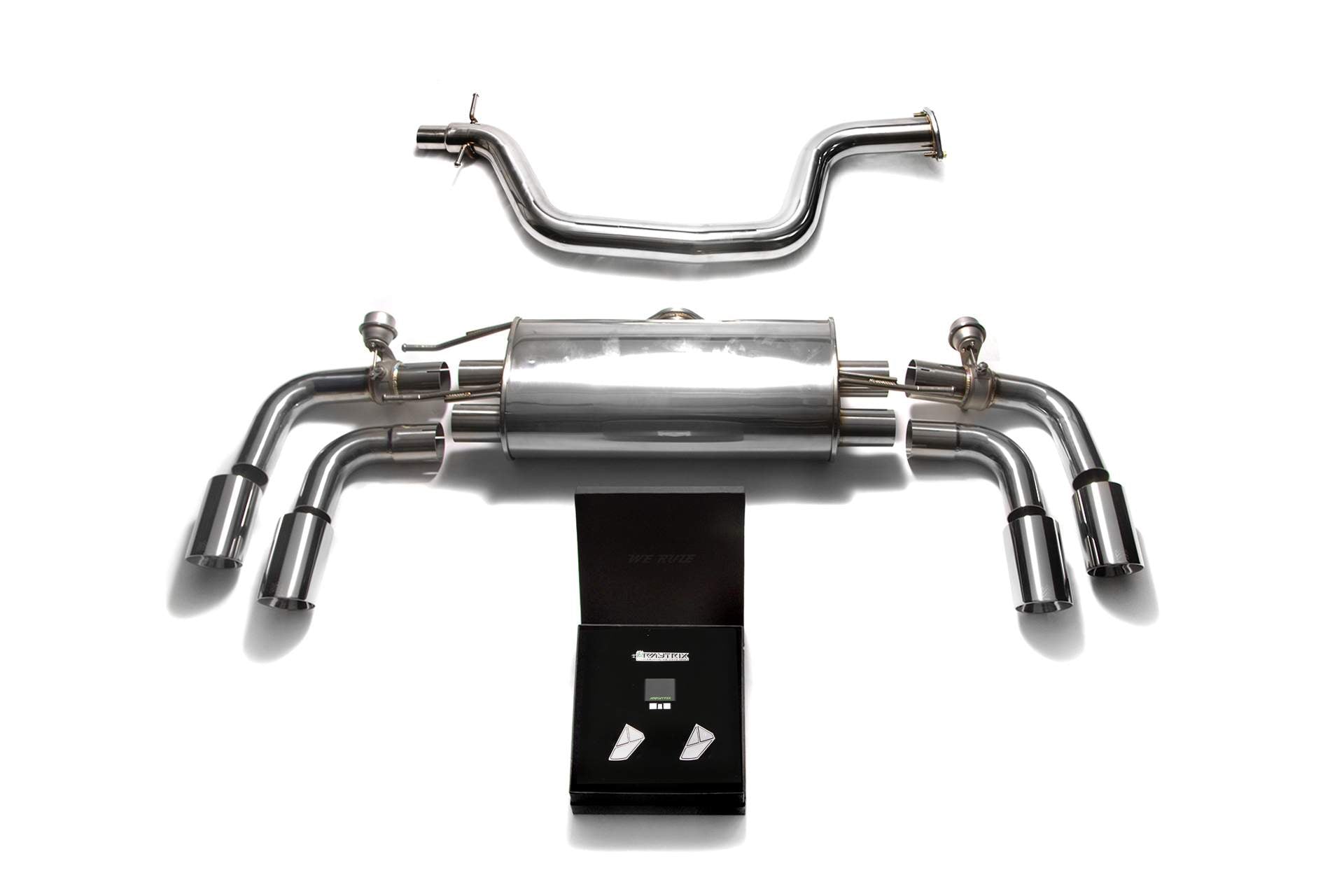 Scarico Catback Armytrix per Audi TT 8J 2.0 TFSI 2WD-2