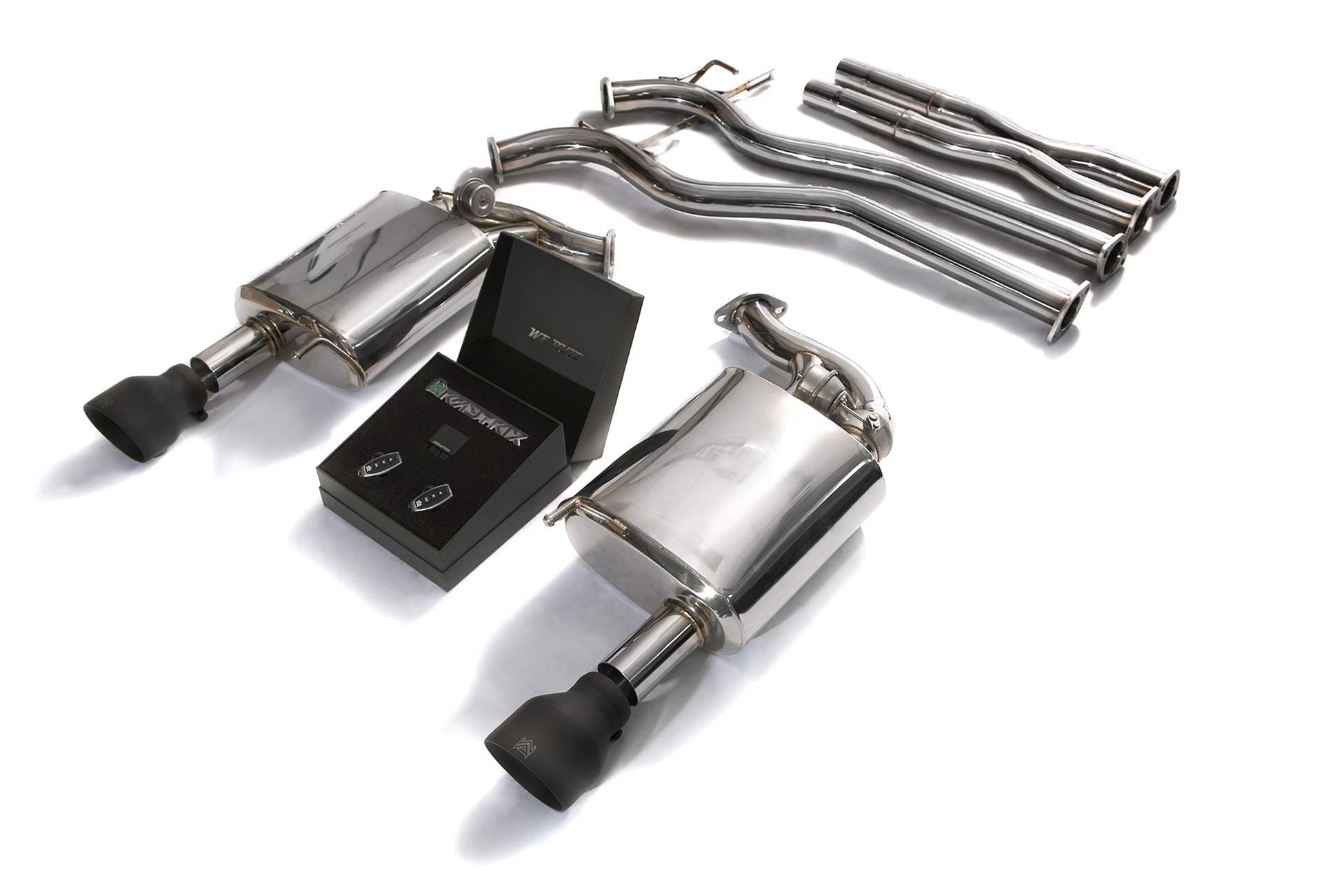 Scarico Catback Armytrix per Ford Mustang GT S550 5.0 V8-2