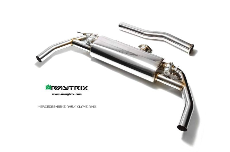 Scarico Catback Armytrix per Mercedes CLA 45 AMG C117-14