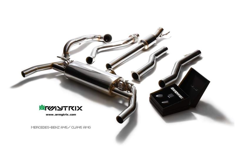 Scarico Catback Armytrix per Mercedes CLA 45 AMG C117-17
