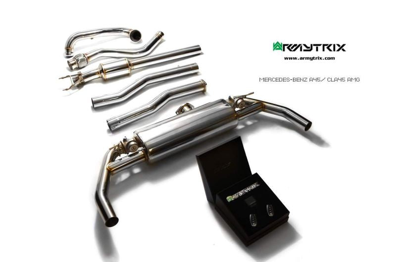 Scarico Catback Armytrix per Mercedes CLA 45 AMG C117-2