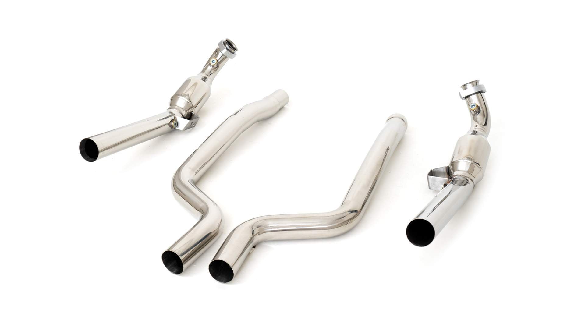 Downpipe Armytrix con catalizzatore sportivo per Mercedes C63 AMG W204-1