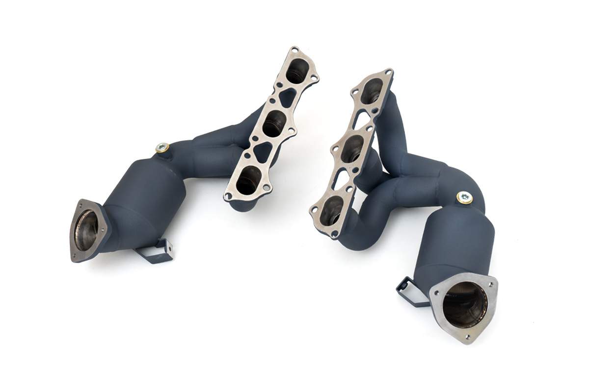 Collettori di scarico Armytrix con catalizzatori sportivi per Porsche 718 Cayman GT4 RS / Spyder RS-1