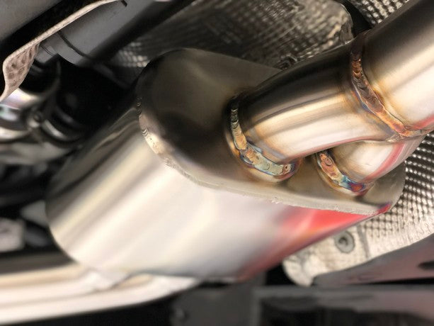 CTS Catback uitlaat Audi A4 B9 2.0 TFSI