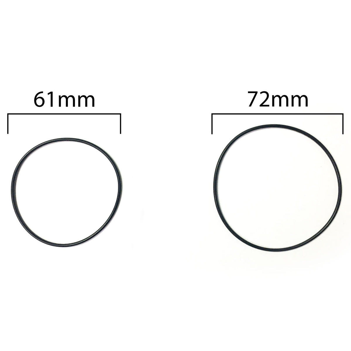 CTS Vervangende O-ring 72 mm voor olie catch tank 2