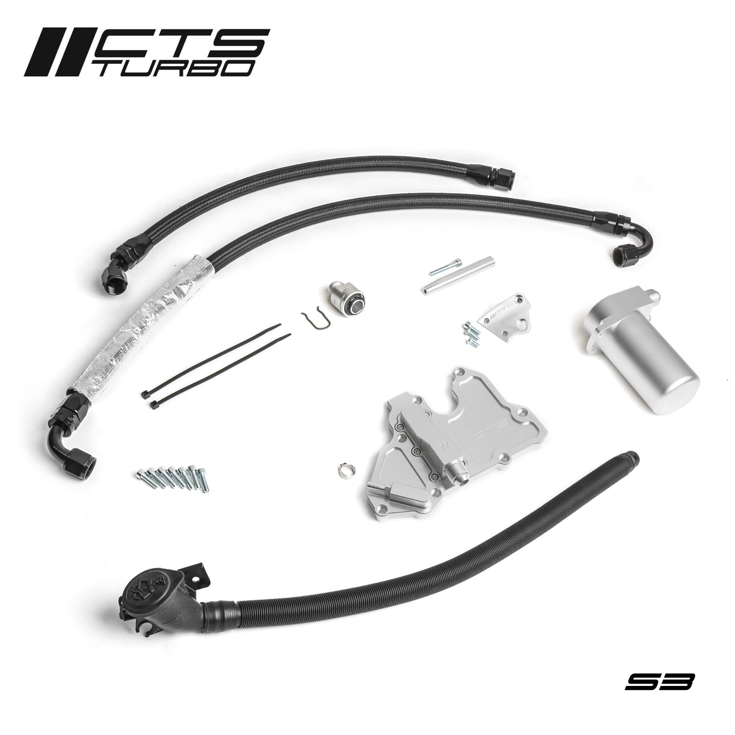 CTS Olie catch tank Volkswagen Golf 7 GTI / R / Leon 3 Cupra / S3 8V
