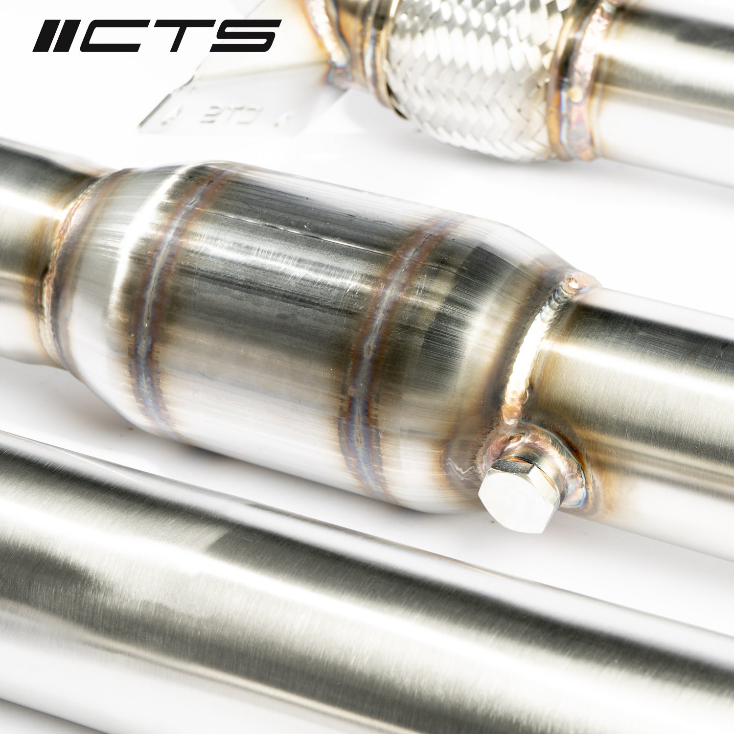 CTS Sport katalysator Downpipe VW Tiguan MK1 Audi Q3 8U 1.8T 2.0T 3