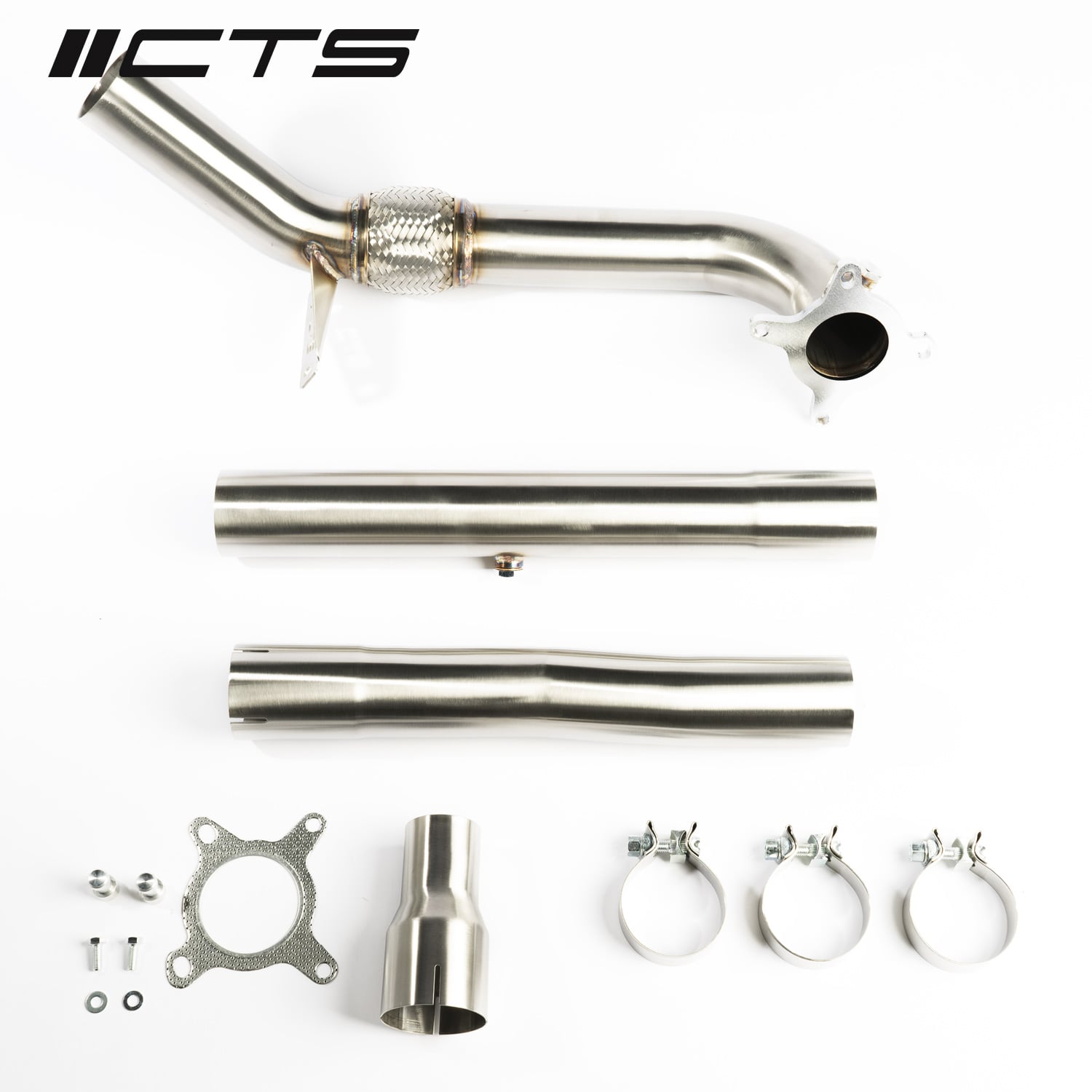 CTS Decat Downpipe Audi S3 8P