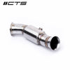 CTS Downpipe 3,5 inch met High Flow katalysator BMW 335i F30 M135i F20 F21 N55 pneumatische wastegate