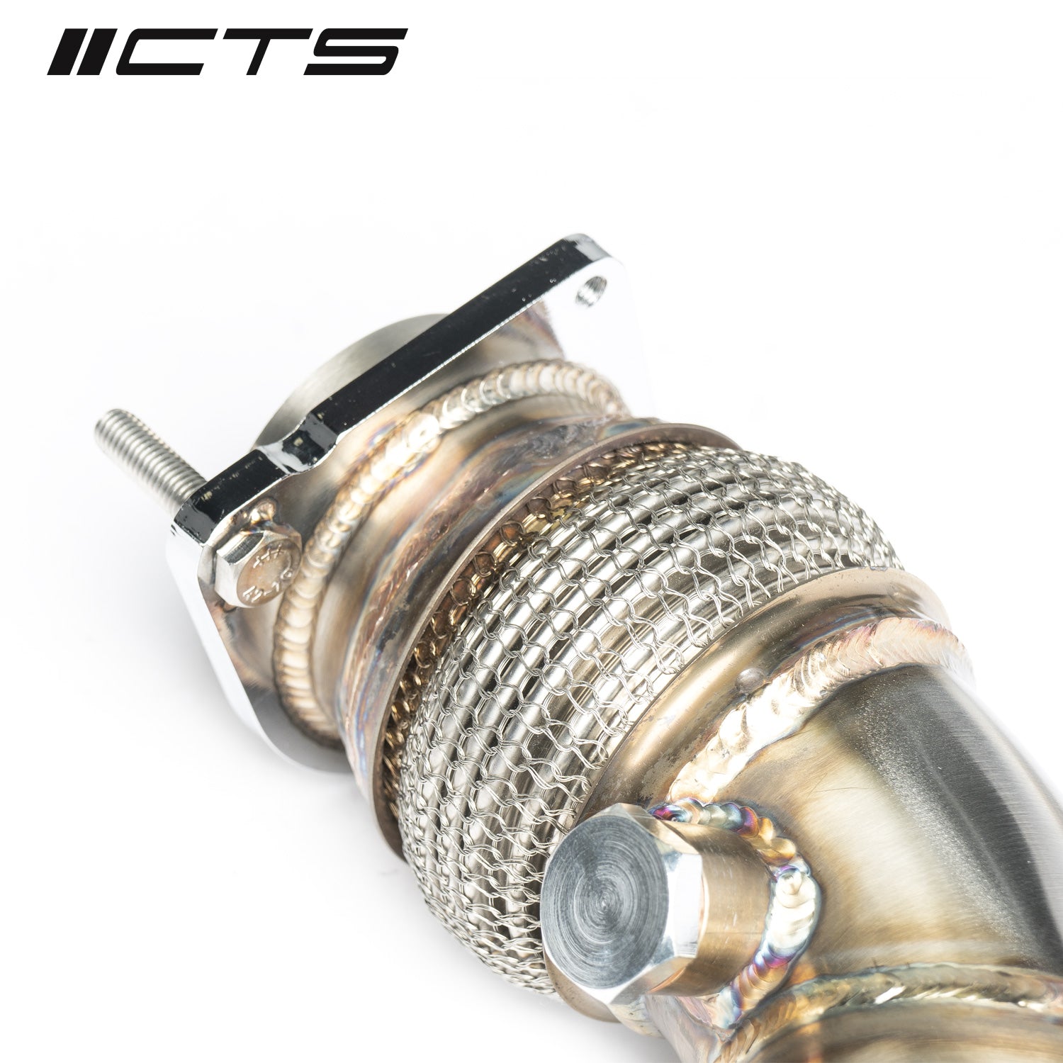 CTS Downpipes met High Flow katalysator BMW M3 F80 M4 F82 M2 Competition F87 S55 4