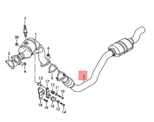 CTS Turbo - Downpipe - Audi A4 / A5 / Q5 B8 2.0T Quattro
