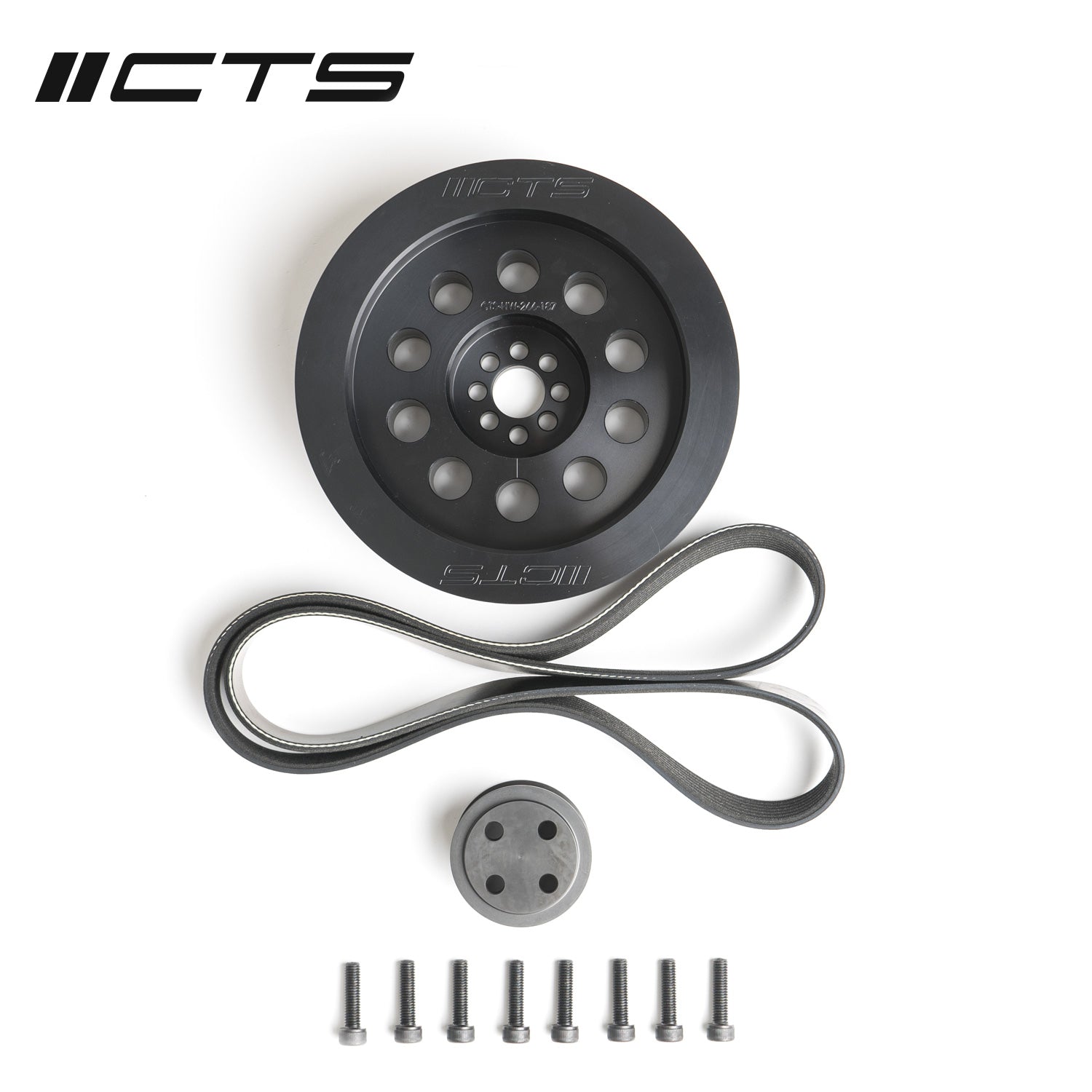 CTS Dubbele poelie upgrade kit 192 mm Audi S4 S5 B8 SQ5 Q5 A6 A7 3.0T