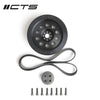 CTS Dubbele poelie upgrade kit 192 mm Audi S4 S5 B8 SQ5 Q5 A6 A7 3.0T