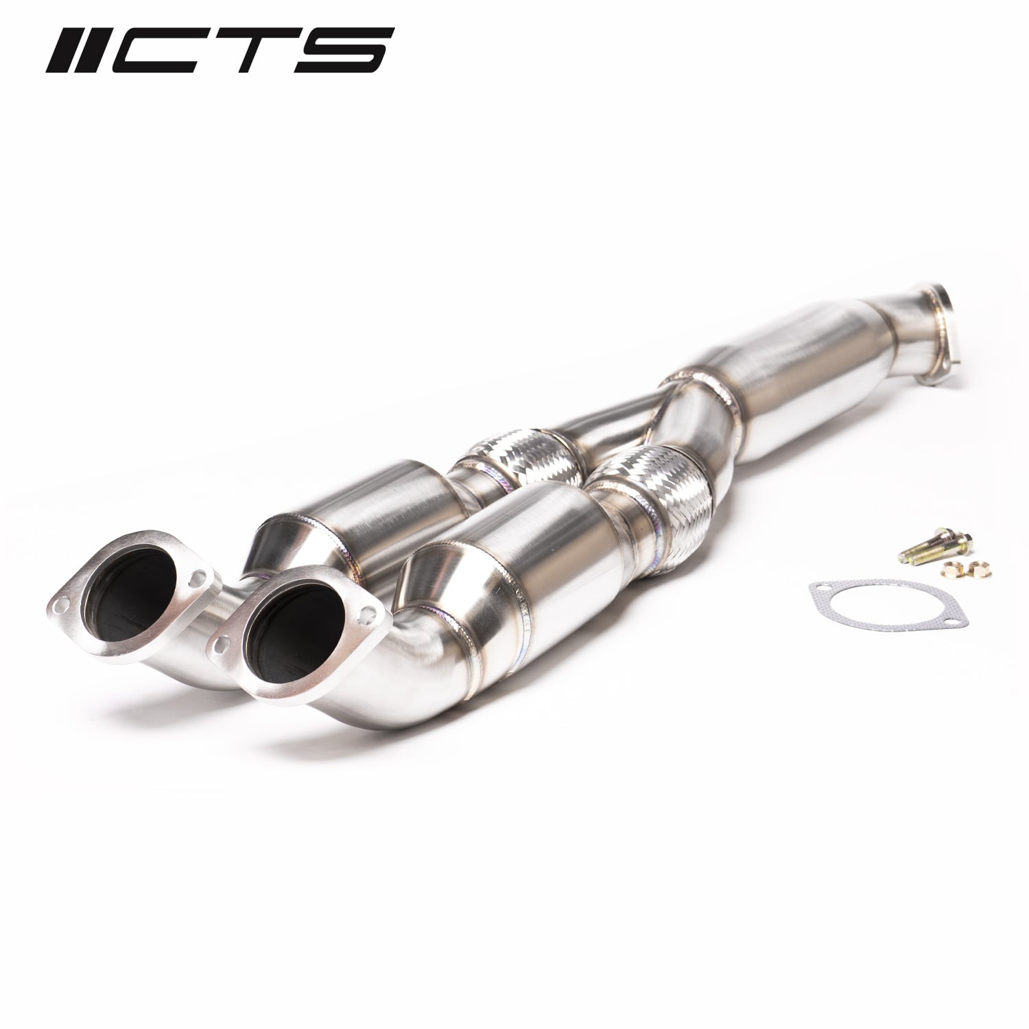 CTS Midpipe met High Flow katalysator Nissan GT-R R35 2