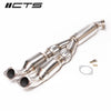 CTS Midpipe met High Flow katalysator Nissan GT-R R35