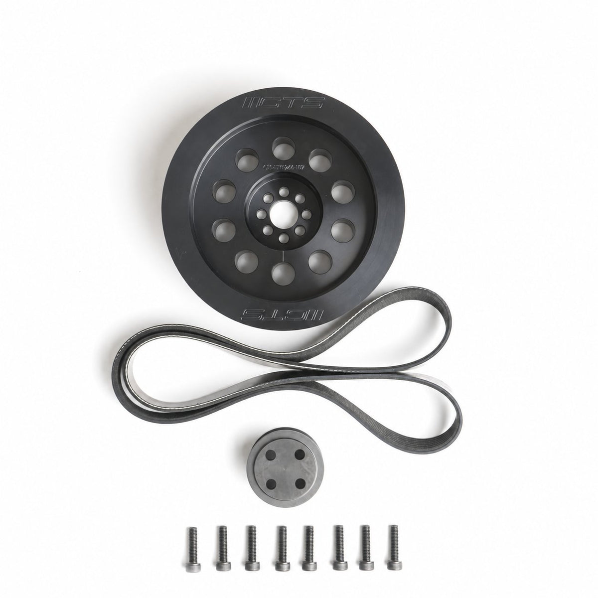 CTS Dubbele poelie upgrade kit 187 mm Audi S4 S5 B8 SQ5 Q5 A6 A7 3.0T