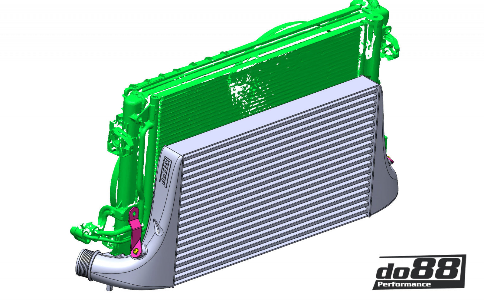 DO88 - BigPack Intercooler kit - VW Polo 6C GTI / Seat Ibiza 6J Cupra 9
