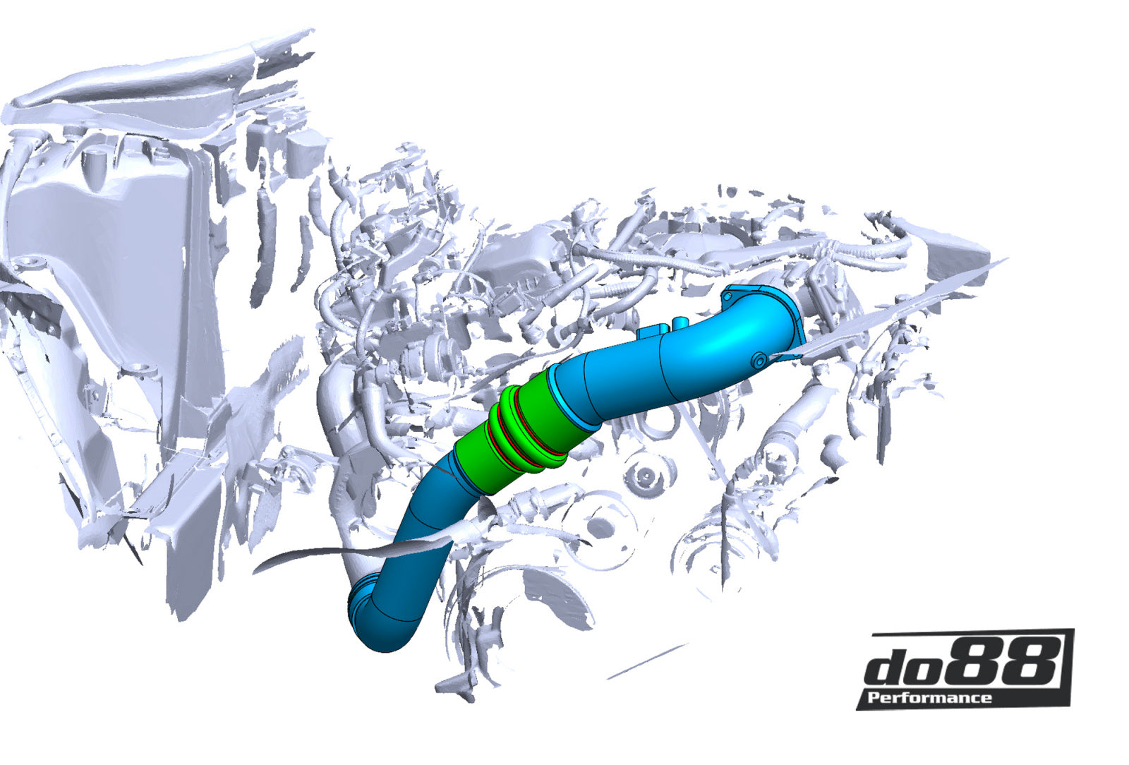 DO88 - Charge Pipe - BMW Z4 M40i G29 / Toyota GR Supra A90 9