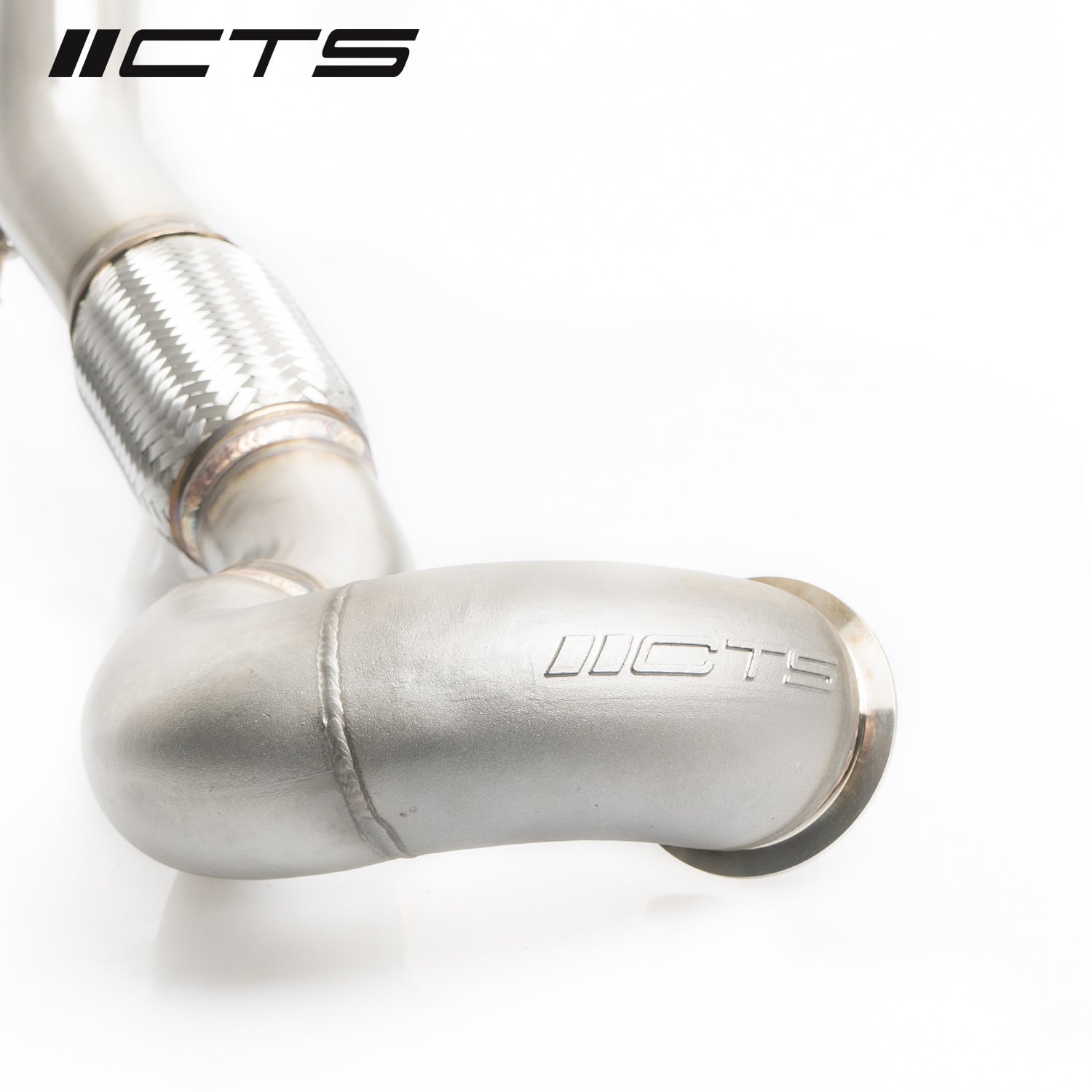 CTS Downpipe 3,5 inch Volkswagen Tiguan MK2 Audi Q3 1.8T 2.0T 4Motion 2