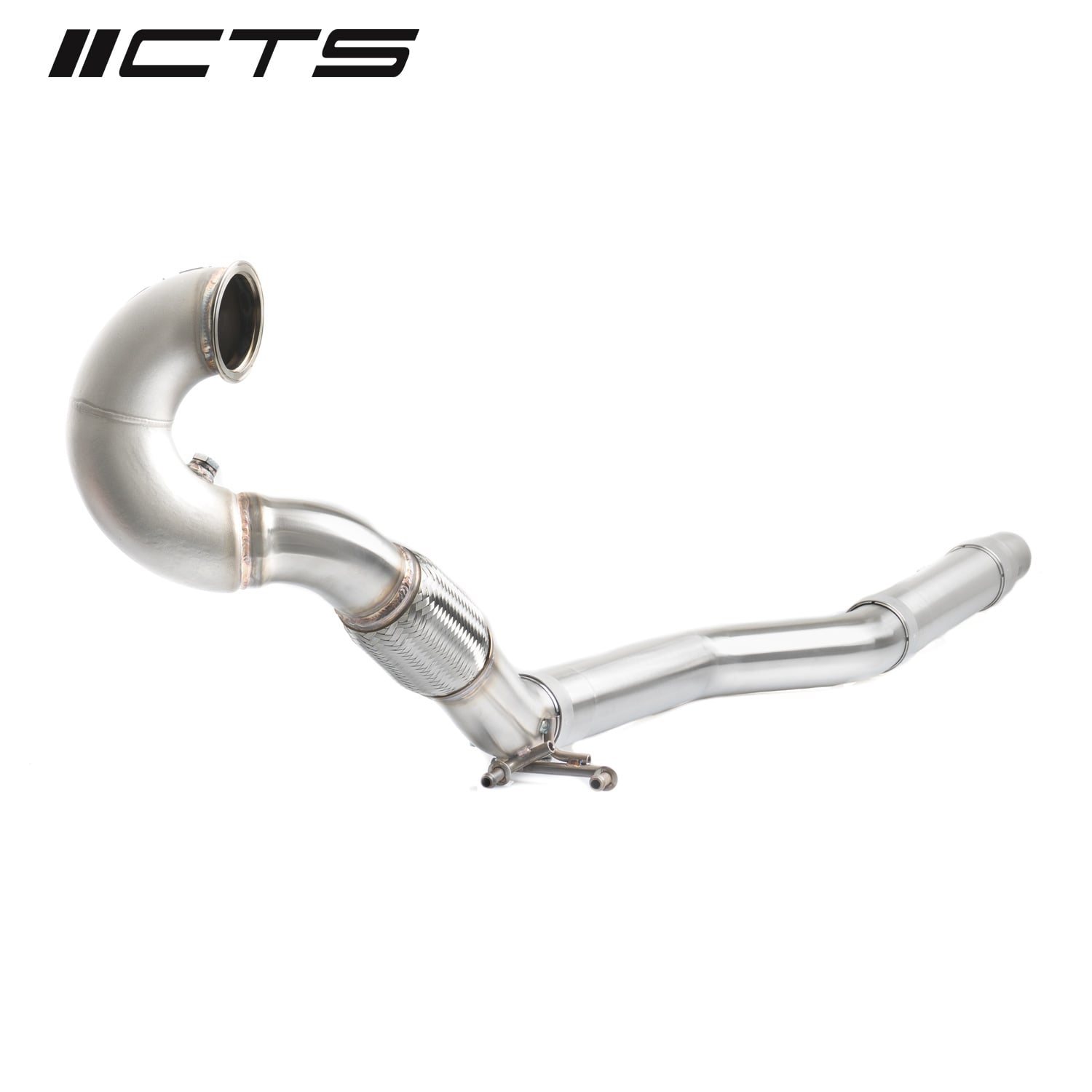 CTS Downpipe 3,5 inch Volkswagen Tiguan MK2 Audi Q3 1.8T 2.0T 4Motion 4