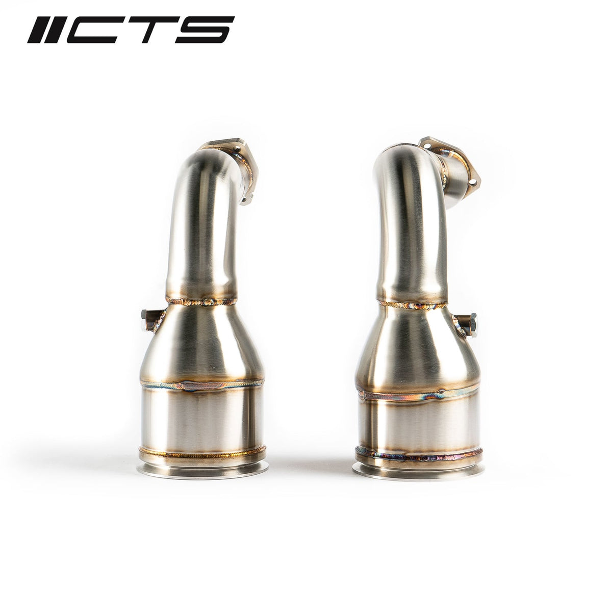 CTS Downpipes met High Flow katalysator Audi SQ7 SQ8 RSQ8 Lamborghini Urus Porsche Cayenne Turbo 4.0T V8 2