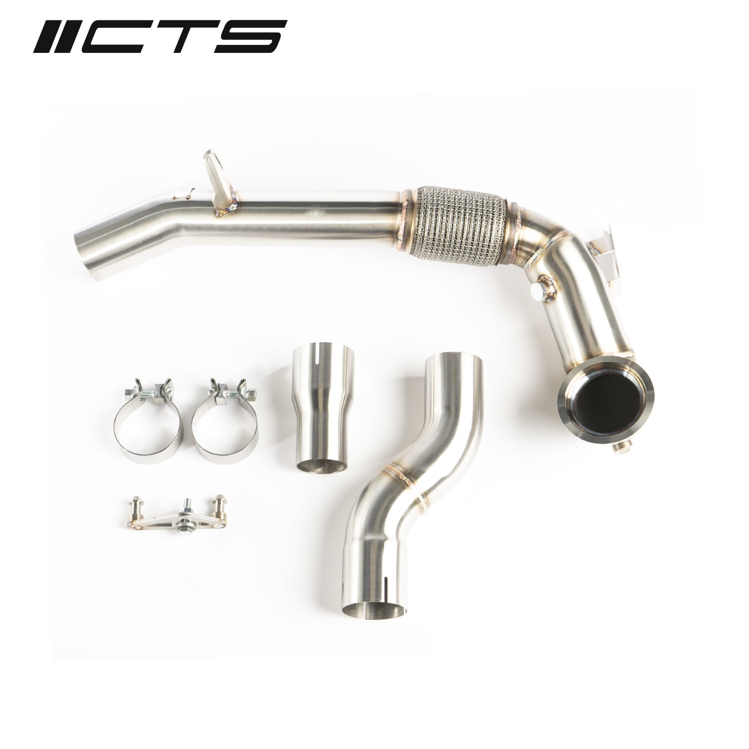 CTS EVO4 FWD Race Downpipe VW Golf 8 GTI Audi A3 8Y