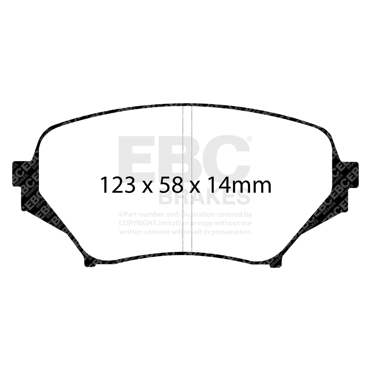 EBC Yellow Stuff remblokken vooras Mazda MX5 NC
