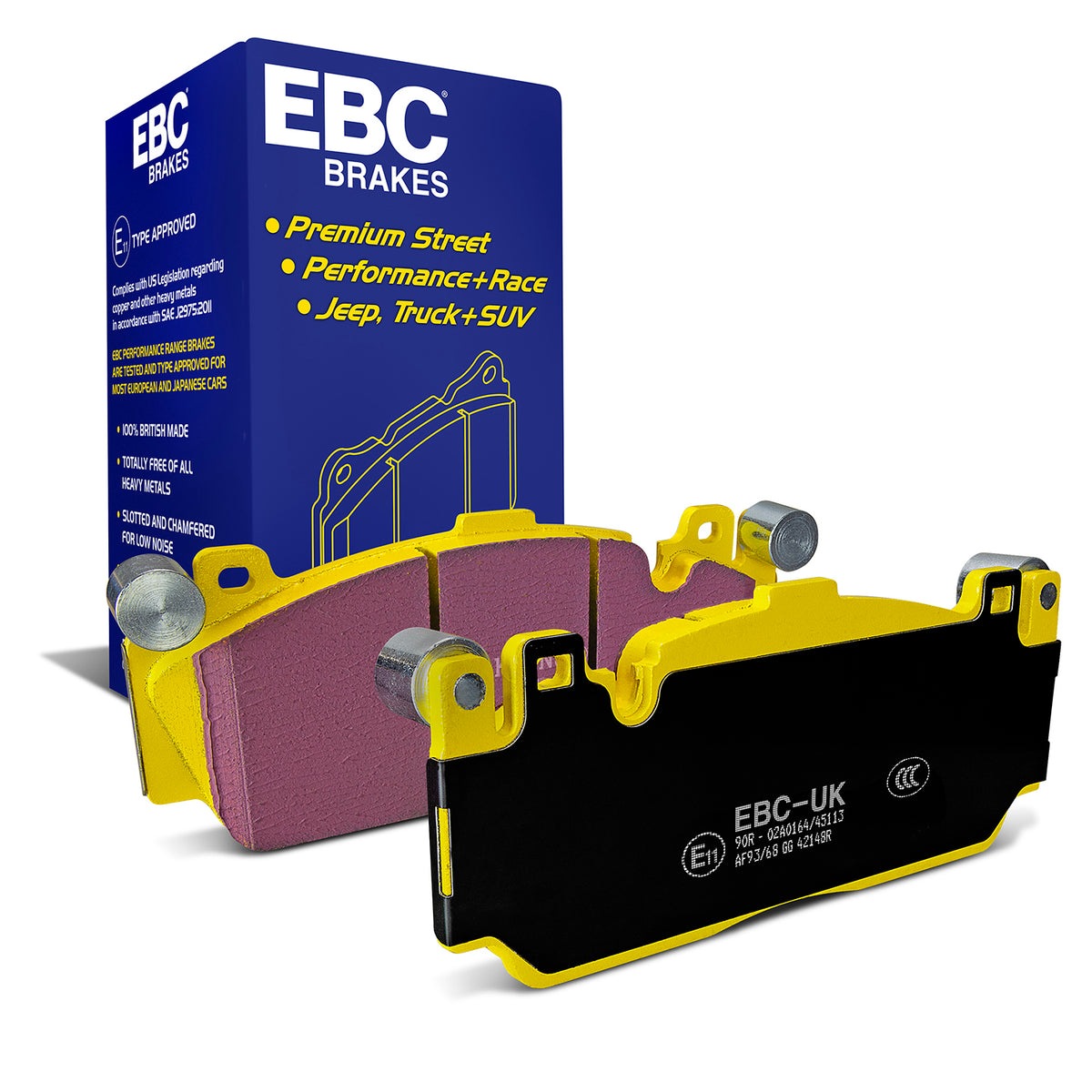 EBC Yellow Stuff remblokken vooras BMW M2 Competition / M5 F10 / M6 F1x