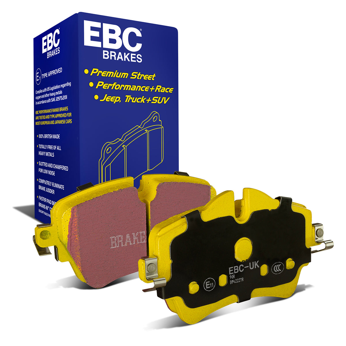 EBC Yellow Stuff remblokken vooras Mini Cooper S F56