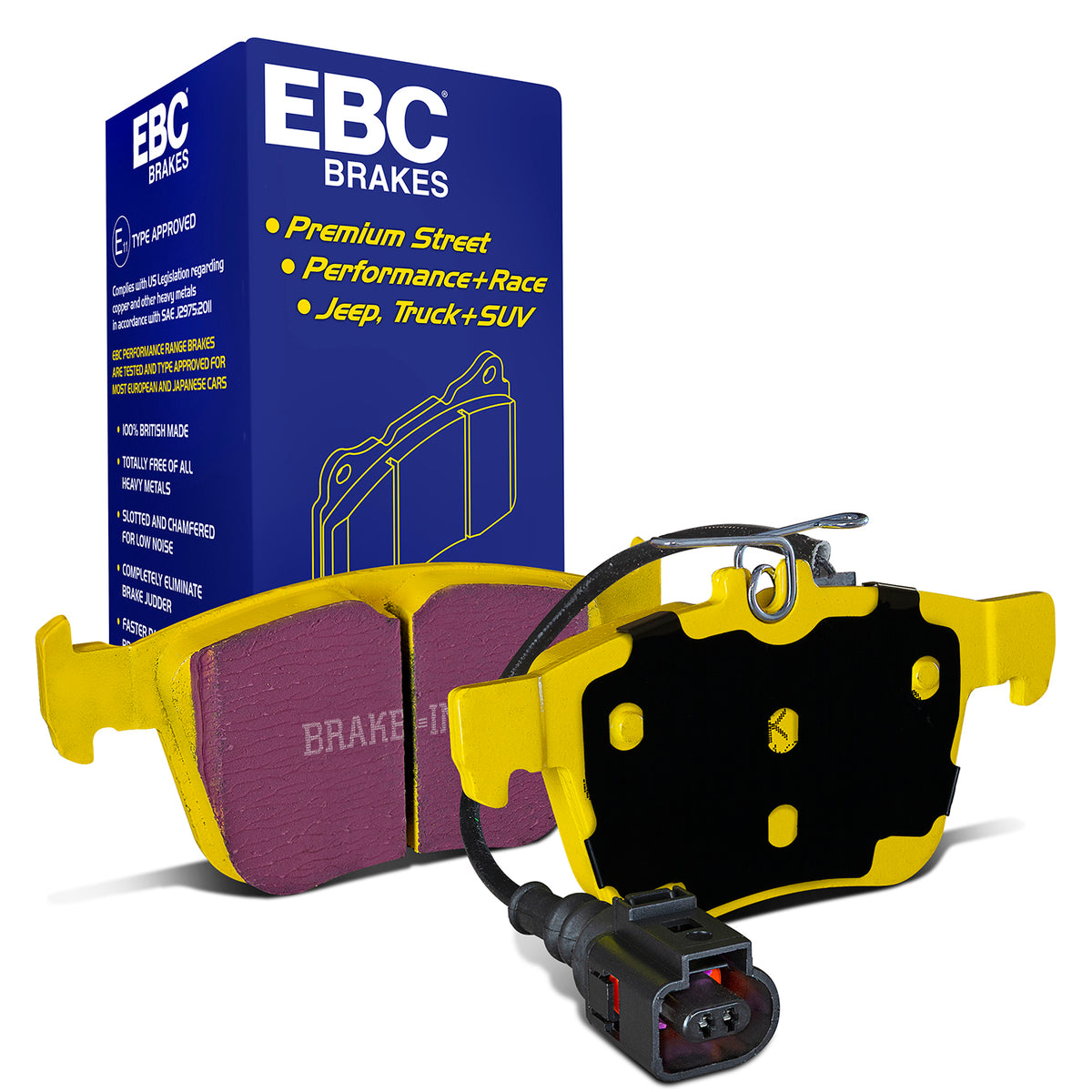 EBC Yellow Stuff remblokken achteras Audi RS3 8Y / RS3 8V / RSQ3 F3 / TTRS 8S
