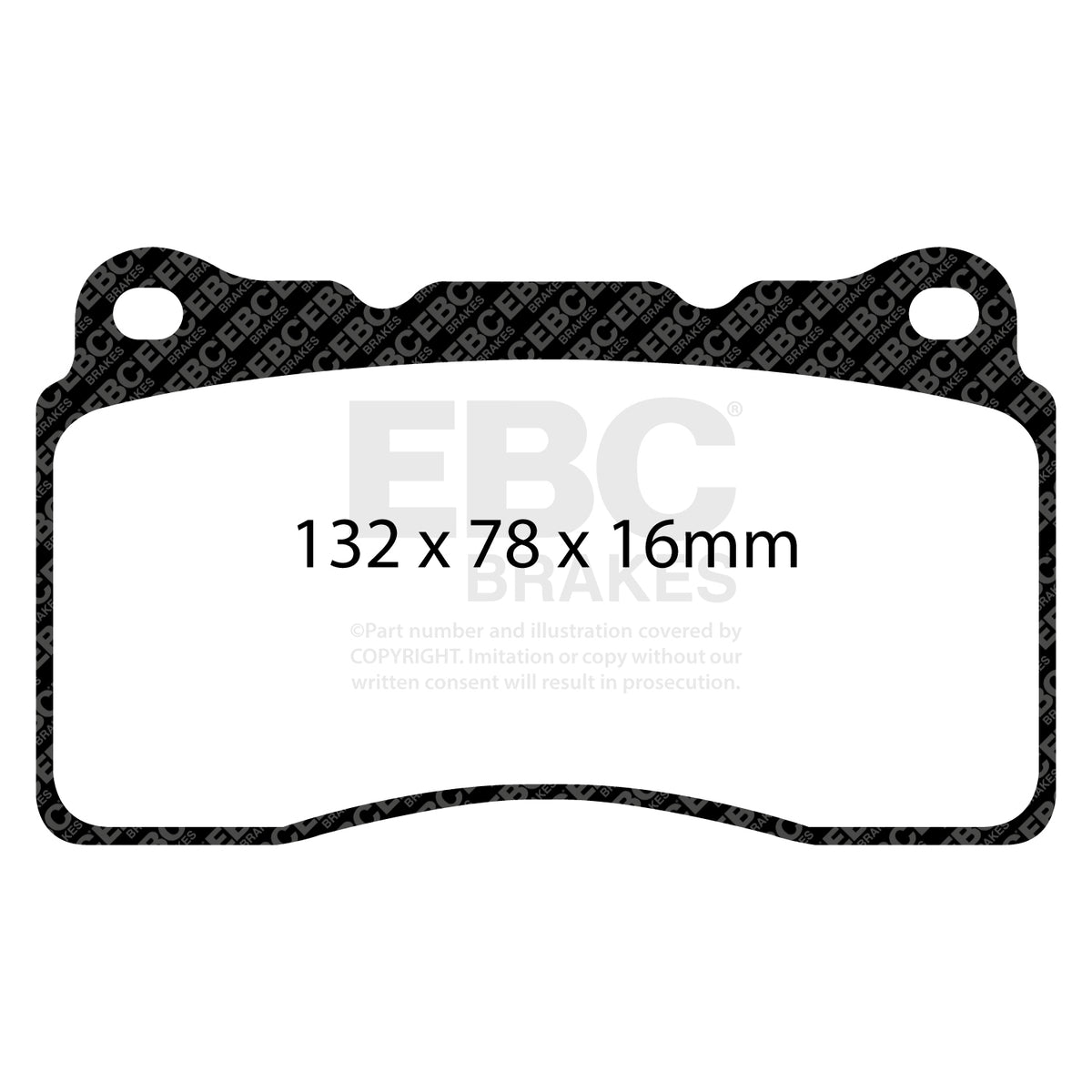 EBC Yellow Stuff remblokken vooras Opel Astra J OPC