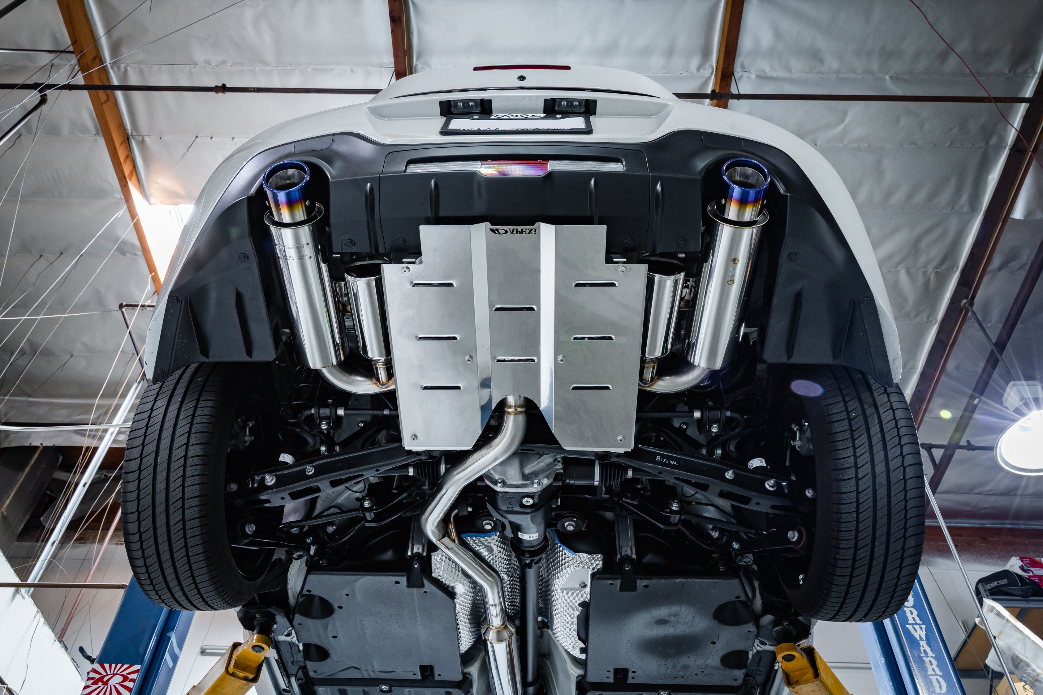 Apexi Achterste onderdiffuser paneel Toyota GR86 / Subaru BRZ ZD8