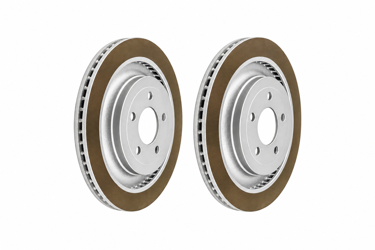 Dixcel FP 2-delige remschijven vooras Ford Mustang S550 5.0 V8 / Ecoboost (Brembo)