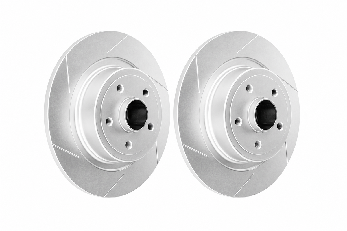 Dixcel SD gesleufde remschijven achteras Renault Clio 3 RS