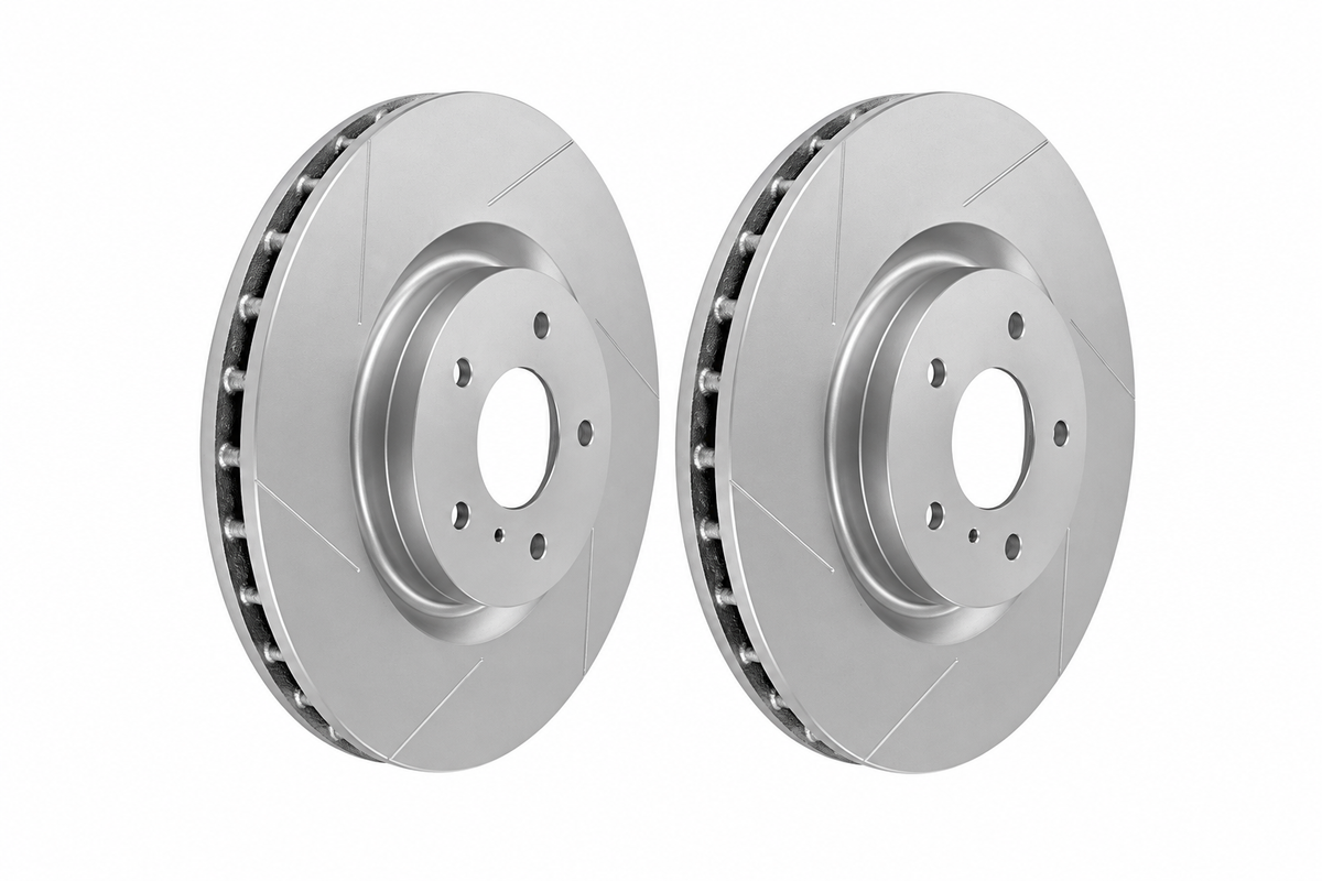 Dixcel SD gesleufde remschijven vooras Nissan 350Z Brembo