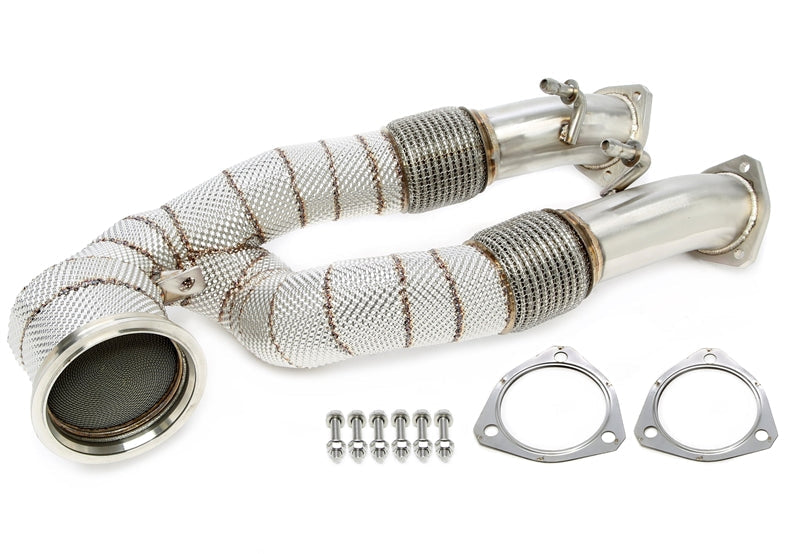 Downpipe 200cell Audi TT-RS 8J / Audi RS3 8P / RSQ3 8U 2.5 TFSI - Heat shield
